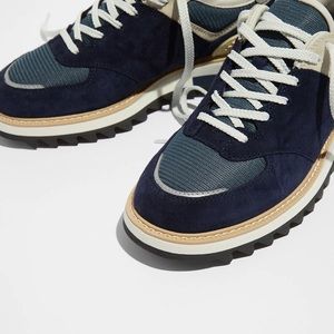 New Balance Tokyo Design Studio 574 - navy blue suede, Vibram® sole